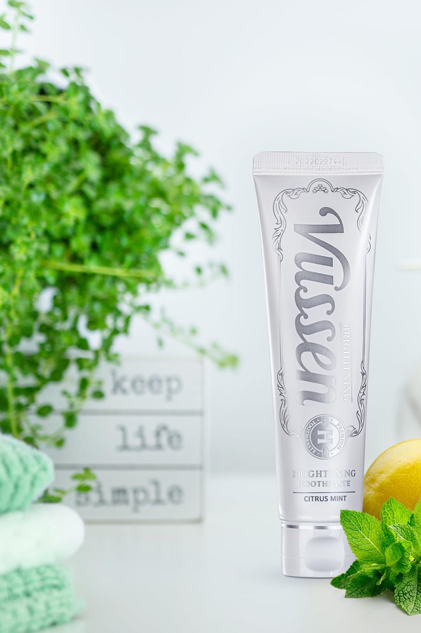 Vussen H - Premium Beyazlatma Etkili Diş Macunu